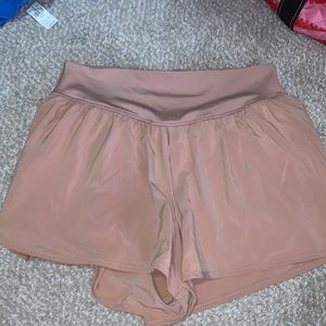 Offline by Aerie Tan Workout Shorts